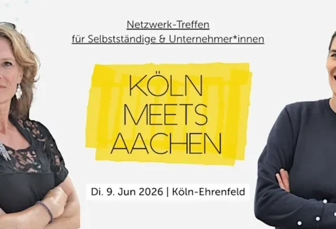Netzwerk Treffen in Köln von Frau mit Bizz