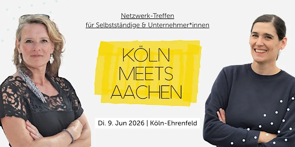 Netzwerk Treffen in Köln von Frau mit Bizz