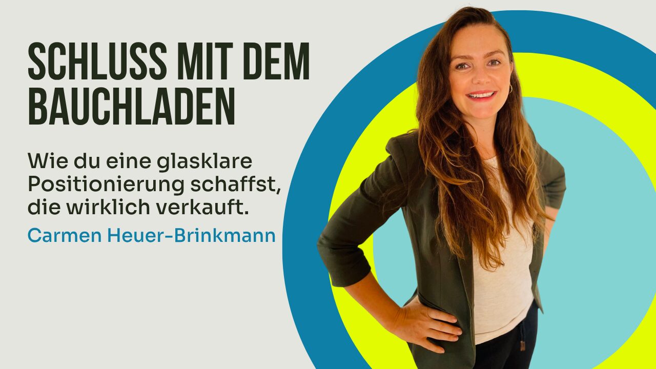 Schluss mit dem Bauchladen