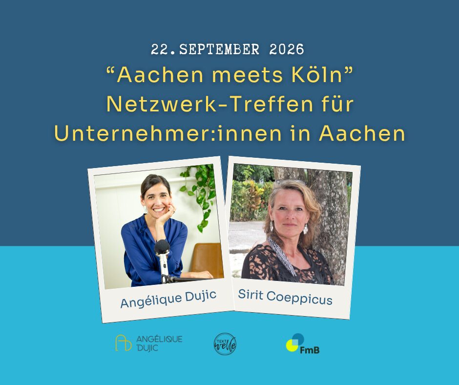 Netzwerk Treffen für Unternehmerinnen in Aachen